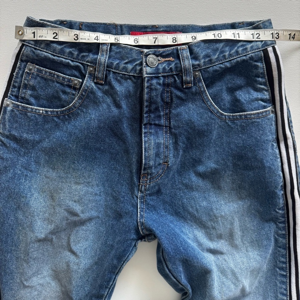 Unionbay Vintage Y2K Side Stripe Jeans Size 26 (4) - Picture 5 of 11